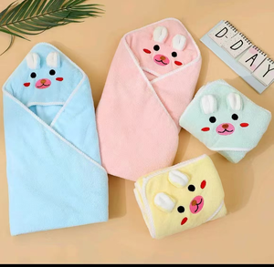 Couette en peluche Dolly Kids, taille unique, couleurs mélangées, personnage brodé en 3D, toutes saisons, style coréen - Product Image 3