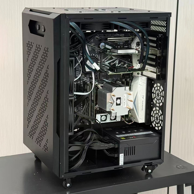 AI GPU Workstation 4 * GPU V100 32GB graphics card NVLINK AI all-in-one machine