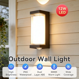Nouvelle applique murale LED à double émission AC 85-265V, applique murale extérieure étanche, éclairage de jardin extérieur/lumières de <span class=keywords><strong>portail</strong></span> LED - Product Image 2