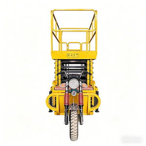 Plateforme Aérienne à Trois Roues 4m 500kg pour l'Entretien des Parcs d'Attractions - Vente Directe Fabricant - Product Image 1