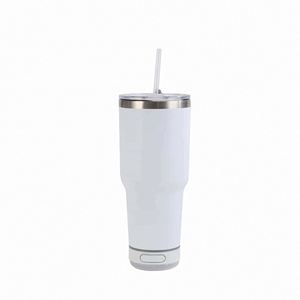 Double Wall Stainless Steel <b>Thermos</b> Cup With Double Mouth Design and Custom Color Logo Gift <b>Bottle</b> With Bluetooth Technology - Product Image 2