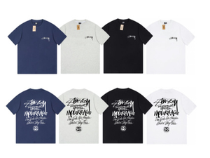 T-shirt imprimé tendance pour homme, version haute qualité <span class=keywords><strong>1</strong></span>:<span class=keywords><strong>1</strong></span> Stussy 8 Ball avec lettrage, collection 2026, en stock aux États-Unis - Product Image 4
