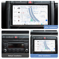 DUDUAUTO DUDU7 Android 13 Radio coche 12G+512G navegación GPS reproductor de vídeo Multimedia para Audi A4 2 B6 3 B7 2000-2009