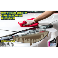 Approvisionnement direct usine : Nettoyant 180 ml pour phares de voiture et vitres, spray liquide anti-oxydation pour un nettoyage des phares