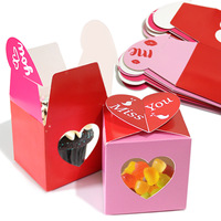 Boîtes cadeaux personnalisées en gros pour la Saint-Valentin, décoration d'ambiance de mariage, boîtes à bonbons d'amour