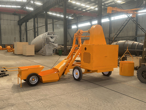 Mezcladora de Cemento y Concreto Eléctrica Móvil Tipo Tambor, Pequeña y Económica, para Construcción en el Hogar - Product Image 5