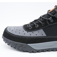 Chaussures de sécurité respirantes en daim MaxiTough à coupe basse pour ingénieurs industriels, avec embout en acier, antidérapantes, unisexes