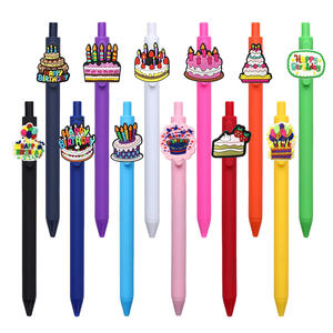 Bolígrafo de frutas de dibujos animados, bolígrafo de personaje bonito, bolígrafo retráctil, accesorios de oficina de firma para Profesor, bolígrafo personalizado para estudiantes - Product Image 6