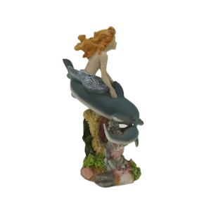 Adorno estatua pecera decoración acuario decoración caballeros de los delfines y sirenita fábrica suministro <span class=keywords><strong>Animal</strong></span> marino 280g - Product Image 4