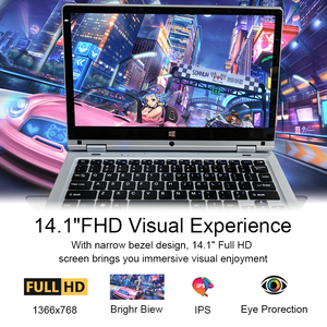 Портативный мини-ноутбук 11,6 дюймов A3950 сенсорный экран для йоги 360 градусов студент ноутбук компьютер производитель - Product Image 2