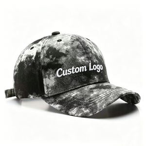Tie Dye <b>Baseball</b> <b>Cap</b> Unisex Polyester Canvas Sun Protection Outdoor Hat - Product Image 2