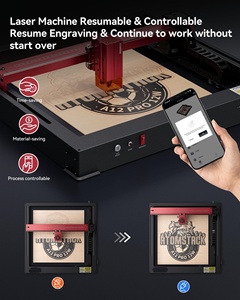 Nouvelle machine de gravure et de découpe laser de haute précision, petite taille, installation facile, extensible pour le bois, le <span class=keywords><strong>kraft</strong></span>, le cuir - Routeurs à bois - Product Image 6