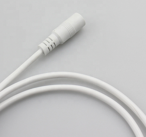 Personalizzato DC Cavo di Alimentazione 5.5*2.1 millimetri Maschio DC Spina a Ceppo Della Treccia del Cavo di Alimentazione di Piombo <span class=keywords><strong>con</strong></span> Piccolo SR sollievo - Product Image 5