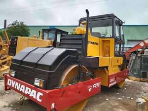 รถบดถนนมือสอง Dynapac CC421 คุณภาพสูง แบรนด์สวีเดน สภาพดี รถบดแบบดรัมคู่ ขายอุปกรณ์หนัก - Product Image 4