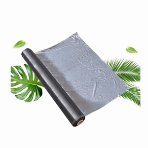 Film de paillage en plastique PE noir argenté écologique, couverture de sol, papier de paillage <span class=keywords><strong>agricole</strong></span> - Product Image 6