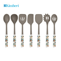 Spatule en silicone, ustensile de cuisine avec manche en céramique, résistant à la chaleur, antiadhésif, gadget de cuisine pour ustensiles de cuisson