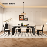 Ensembles de meubles de salle à manger modernes best-seller Chaises de table à manger 4 places pour cuisine hôtel école appartement