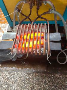 Fabricant professionnel de fours à induction HF et MF, machine de forgeage par induction facile à utiliser pour les boulons et les écrous - Product Image 1