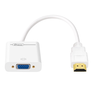 <span class=keywords><strong>Cavo</strong></span> adattatore DTECH HD HD <span class=keywords><strong>hdmi</strong></span> <span class=keywords><strong>maschio</strong></span> singolo a vga <span class=keywords><strong>femmina</strong></span> in cavi audio e video chip plug and play in-set - Product Image 5