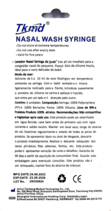 Fabricación <span class=keywords><strong>10</strong></span> <span class=keywords><strong>ml</strong></span> <span class=keywords><strong>Jeringa</strong></span> infantil Irrigador nasal Bebé Rinitis Lavadora nasal Tubo de <span class=keywords><strong>aguja</strong></span> Aspirador de Nariz de bebé - Product Image 6