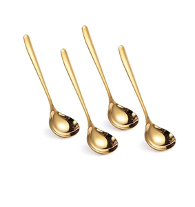 Couverts design créatif Cuillère à soupe en laiton meilleure poignée design cuillère à louche de décoration de maison au mieux polie avec vente - Product Image 3