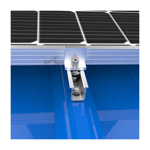 FarSun Tin sul tetto solare U alluminio Rail sistema di montaggio in alluminio - Product Image 2