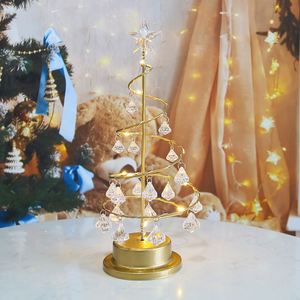 Lámpara Decorativa LED 2023 en Forma de Árbol con Adornos de Cristal para Decoración Navideña - Product Image 3