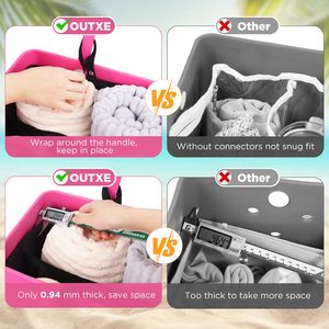 Organizador para Bolsa Bogg, Compatible con Accesorios para Bolsa Bogg de Bebé, Insertos de Malla Ligera, Bolsa Divisoria para Bolsas de Playa - Product Image 3