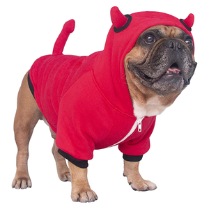 Licorne chauve-souris petit diable chien Halloween Costumes mignon drôle sweats à capuche pour <span class=keywords><strong>bouledogue</strong></span> français et autres petits animaux <span class=keywords><strong>de</strong></span> compagnie - Product Image 5