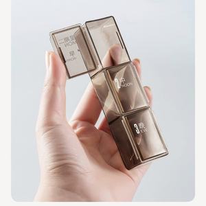 Boîte de rangement multifonctionnelle en plastique sans BPA GLosen avec 21 compartiments, boîte à pilules portable pour transporter les médicaments en extérieur. - Product Image 4