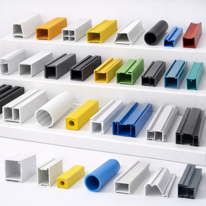 Profils d'extrusion en PVC personnalisés pour fenêtres et portes à battants - Moulures de construction écologiques avec découpe de précision - Product Image 2