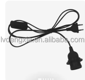 <span class=keywords><strong>E27</strong></span> Bases de lampe EU/US/UK Plug avec interrupteur marche/arrêt fil 1.8m cordon d'alimentation câble Hanglamp support prise adaptateur pour pendentif <span class=keywords><strong>E27</strong></span> <span class=keywords><strong>ampoule</strong></span> - Product Image 3