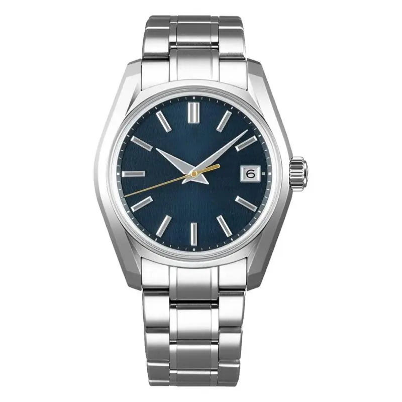 Grand Seik jam tangan Quartz pria antiair, baja tahan karat, merek mewah, jam tangan AAA pria multifungsi