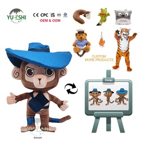 Peluches de Alta Calidad de Fábrica OEM ODM, Juguetes de Peluche Personalizados de Dibujos Animados, <span class=keywords><strong>Monos</strong></span> de Peluche, Animales de Peluche, Muñecos de Peluche, Almohadas de Mascota, Algodón PP - Product Image 2