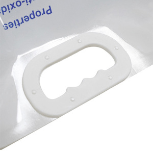 Wholesale 5 Liters BPA Free Reusable Folding <b>Collapsible</b> Plastic Drinking White Kangen <b>Water</b> Bag <b>Bottles</b> for Camping - Product Image 3