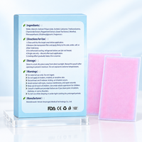 MQ Patch de gel rafraîchissant pour les pieds et les jambes, usage externe, 10cm*13cm, soulage la fatigue et favorise la relaxation