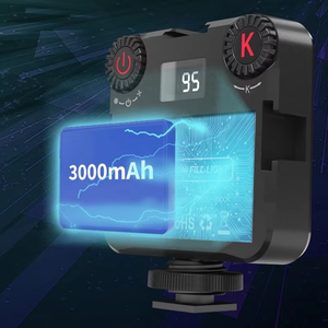 St81Photo Selfie Live Streaming En Ligne Réunion Lumière Smartphone Caméra Poche Led Lampe Portable Studio Vidéo Rechargeable - Product Image 4