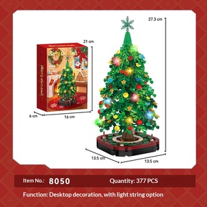 Compatible con otras regiones para la apertura de tiendas: Caja sorpresa navideña, rompecabezas, marco de fotos, bloques de construcción de partículas pequeñas, plástico de dibujos animados - Product Image 4