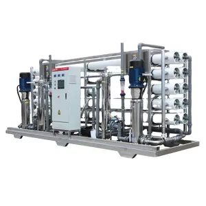 Sulama için içme suyu ters ozmoz cihazı RO sistemleri tesisi için 50T/H tuzlu su filtreler.