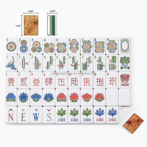 ชุดไพ่มาห์จงโอ้ไม ไม ห์ จง <span class=keywords><strong>ส</strong></span>ไตล์โมเดิร์น ทำจากอะคริลิก ไพ่มาห์จ<span class=keywords><strong>ง</strong></span>แบบอเมริกัน <span class=keywords><strong>ส</strong></span>ำหรับ<span class=keywords><strong>ง</strong></span>านปาร์ตี้และเกมบนโต๊ะเพื่อความบันเทิ<span class=keywords><strong>ง</strong></span> - Product Image 2