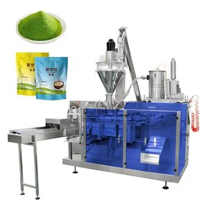 Machine de pesage et de remplissage automatique pour sachets préformés de 100g, 200g, 500g, 1000g de poudre de lait probiotique et de poudre de protéines de lactosérum - Product Image 3