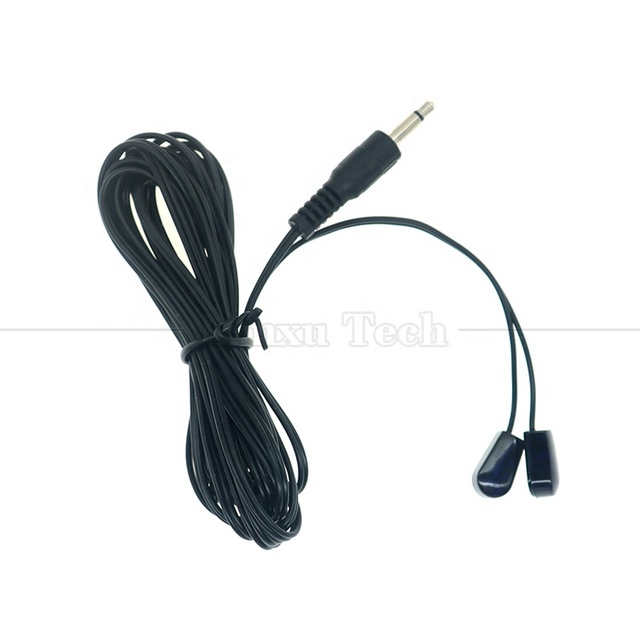 Splitter 3.5mm Audio Jack Infrared Remote Mi Emitter IR Transmitter Receiver Extender Cable for TV
