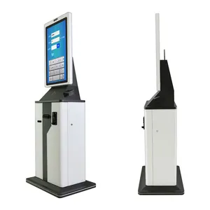 Crtlyfloor đứng thẻ Dispenser thông tin kiosk thanh toán với máy in thanh toán thẻ kiosk Máy quản lý hàng đợi tự thanh toán kiosk