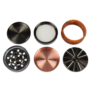 Hot sale <b>smoking</b> accessories wholesale zinc alloy magnet 23 inch custom logos metal <b>herb</b> grinder - Product Image 5