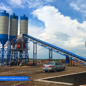 Belt Conveying Concrete Factory Direct Supply 25m3 35m3 50m3 60m3 75m3 90m3 120m3 180m3 240m3 Concrete Batching Plant - Product Image 1