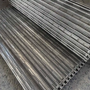 Courroie transporteuse professionnelle personnalisable en acier inoxydable de qualité alimentaire SS304 à haute charge - Product Image 3