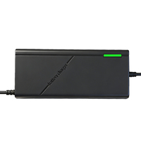 Chargeur de batterie au lithium pour scooter électrique intelligent 48V5A noir ABS, chargeur de voiture, chargeur de batterie Lifepo4 13S14s16s