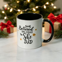 Tasses à café personnalisées 11 oz avec photos, logo personnalisé imprimé, tasse en céramique, tasse en céramique à sublimation de Noël
