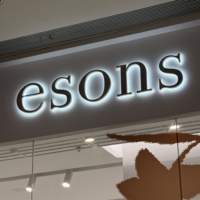 Enseigne d'Affaires Rétro-Éclairé LED Personnalisée Enseigne Illuminée avec LED Enseigne avec Lettres de Canal Enseigne d'Affichage Publicitaire Imperméable pour Extérieur