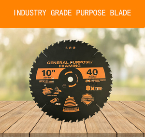 Hoja <span class=keywords><strong>de</strong></span> Sierra Circular TCT <span class=keywords><strong>de</strong></span> 40 Dientes para Madera, 10 Pulgadas, para Demolición: Madera Dura y MDF con Corte <span class=keywords><strong>de</strong></span> Clavos - Product Image 2